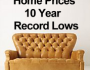 Home Prices at Record Lows